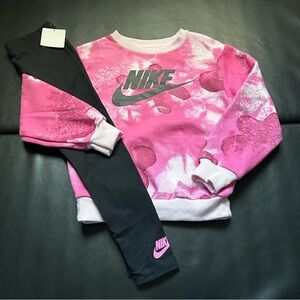 NWT Nike leggings & sweater girls size 6